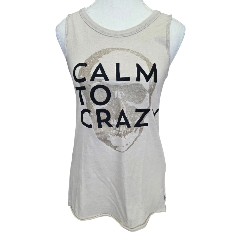 Unsweetened Calm to Crazy Tank Top Size XS